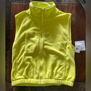 Beyond Yoga Fleece vest NWT